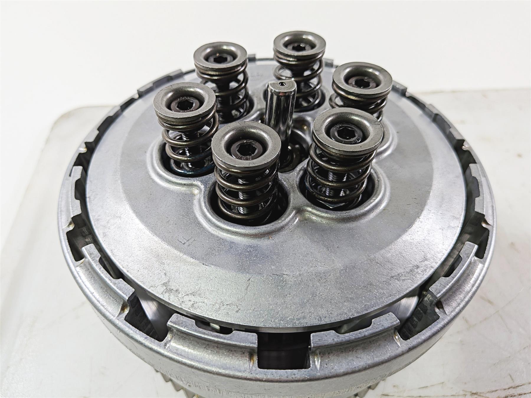 2014 Aprilia RSV4 RR Factory Clutch Basket & Pressure Plate With Springs 893773 {{ shop.shopifyCountryName }} - Mototech271