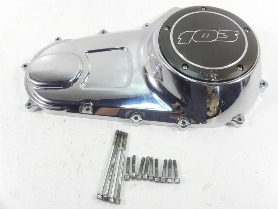 2011 Harley Touring FLTRU Road Glide Outer Primary Drive Clutch Cover 60685-07 {{ shop.shopifyCountryName }} - Mototech271