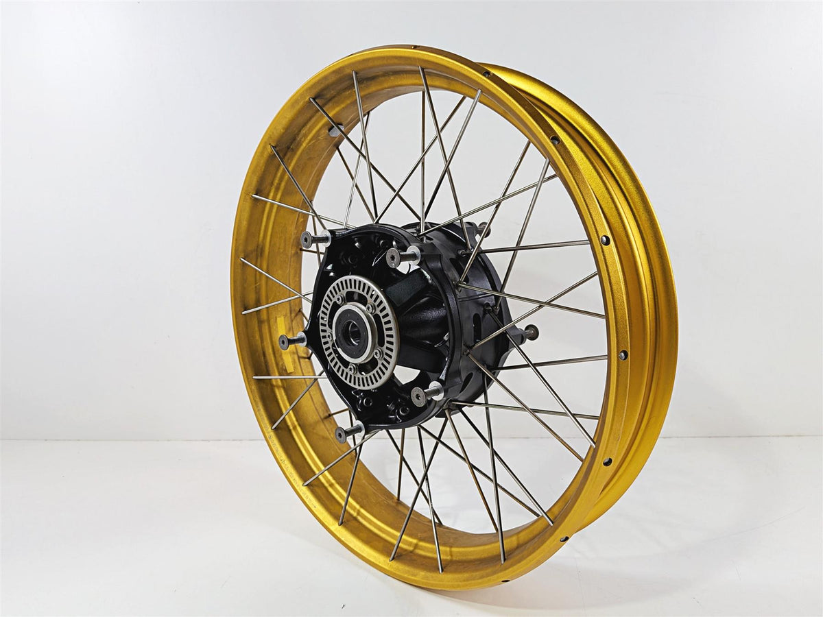 2021 BMW R1250GS K51 Adventure Straight 19x3 Gold Front Spoke Wheel Rim 36318404330-Mototech271