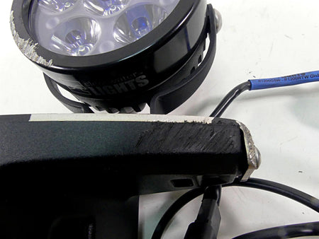 2014 BMW R1200GS K50 Clearwater Lights Erica Spot Light & Oem Bracket Set E1B {{ shop.shopifyCountryName }} - Mototech271