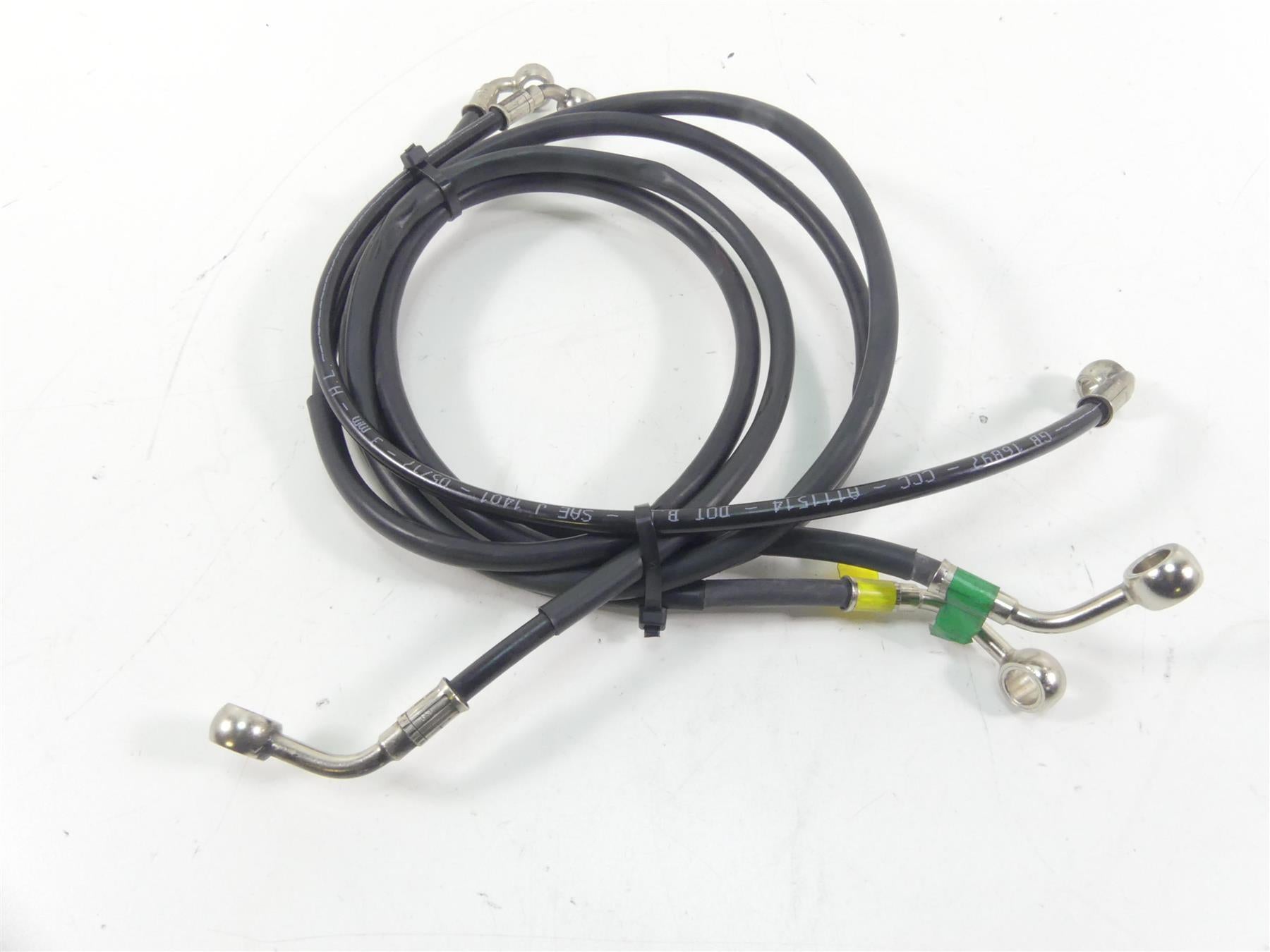2018 Mv Agusta Brutale 800 RR Front Abs Brake Line Hose Set 8000C1709 8000C1710
