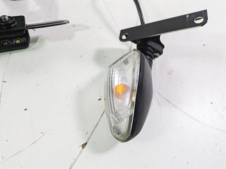 2019 Triumph Speed Triple RS 1050 Short License Plate Holder Blinker Set {{ shop.shopifyCountryName }} - Mototech271