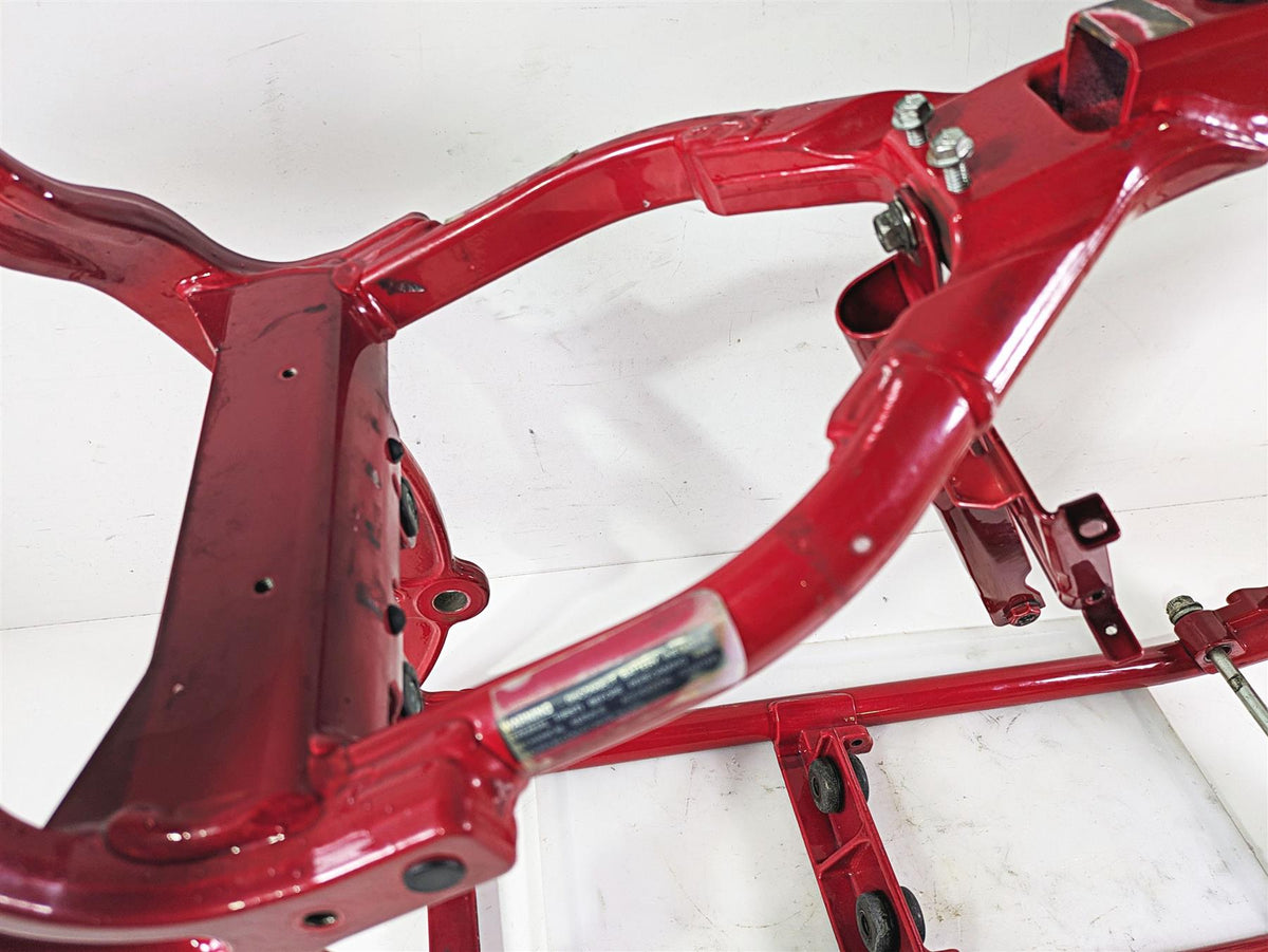 2005 Harley Softail FLSTFSE CVO Fat Boy Bent Main Frame Chassis With Texas Salvage Title 47008-00C {{ shop.shopifyCountryName }} - Mototech271