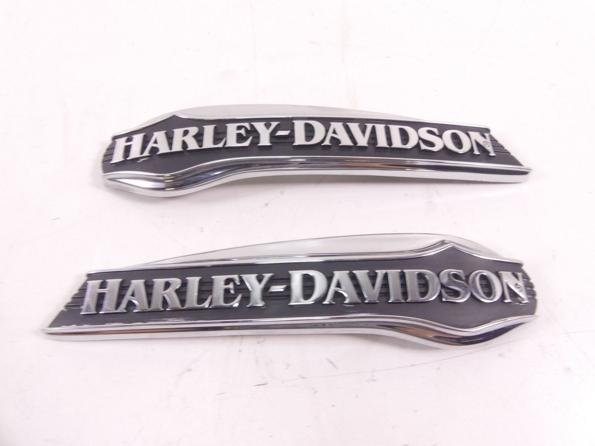 2014 Harley Touring FLHTCU Electra Glide Fuel Tank Badge Emblems Set 14100073 {{ shop.shopifyCountryName }} - Mototech271