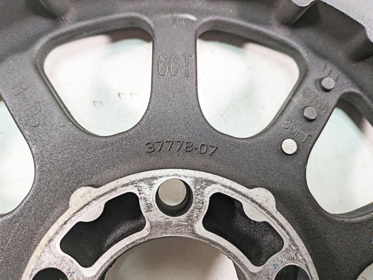 2020 Harley Softail FXBB Street Bob Rear Drive Belt Pulley Sprocket 66T 37778-07 {{ shop.shopifyCountryName }} - Mototech271