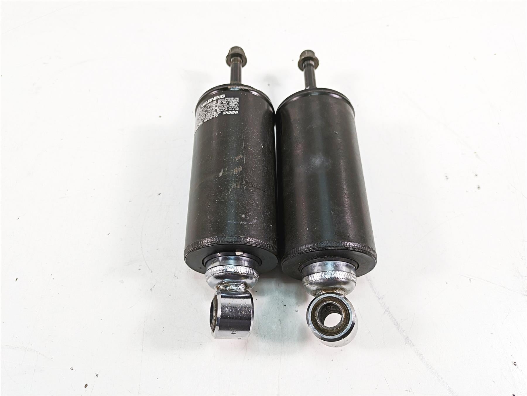 2006 Harley Softail FXSTSI Springer Rear Showa Suspension Shock Set 54508-00B {{ shop.shopifyCountryName }} - Mototech271