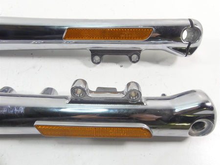 2004 Harley Softail FXSTD SE CVO Deuce Front Chrome Forks Leg Set 41mm 47652-04 {{ shop.shopifyCountryName }} - Mototech271