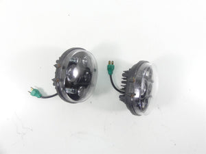2011 Harley Touring FLTRU Road Glide Led Headlight Head Light Lamp Set - Read | Mototech271