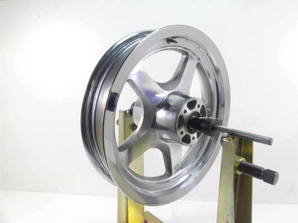 2005 Harley Touring CVO FLHTC SE Electra Glide Front Wheel Rim 16x3 43573-00A {{ shop.shopifyCountryName }} - Mototech271