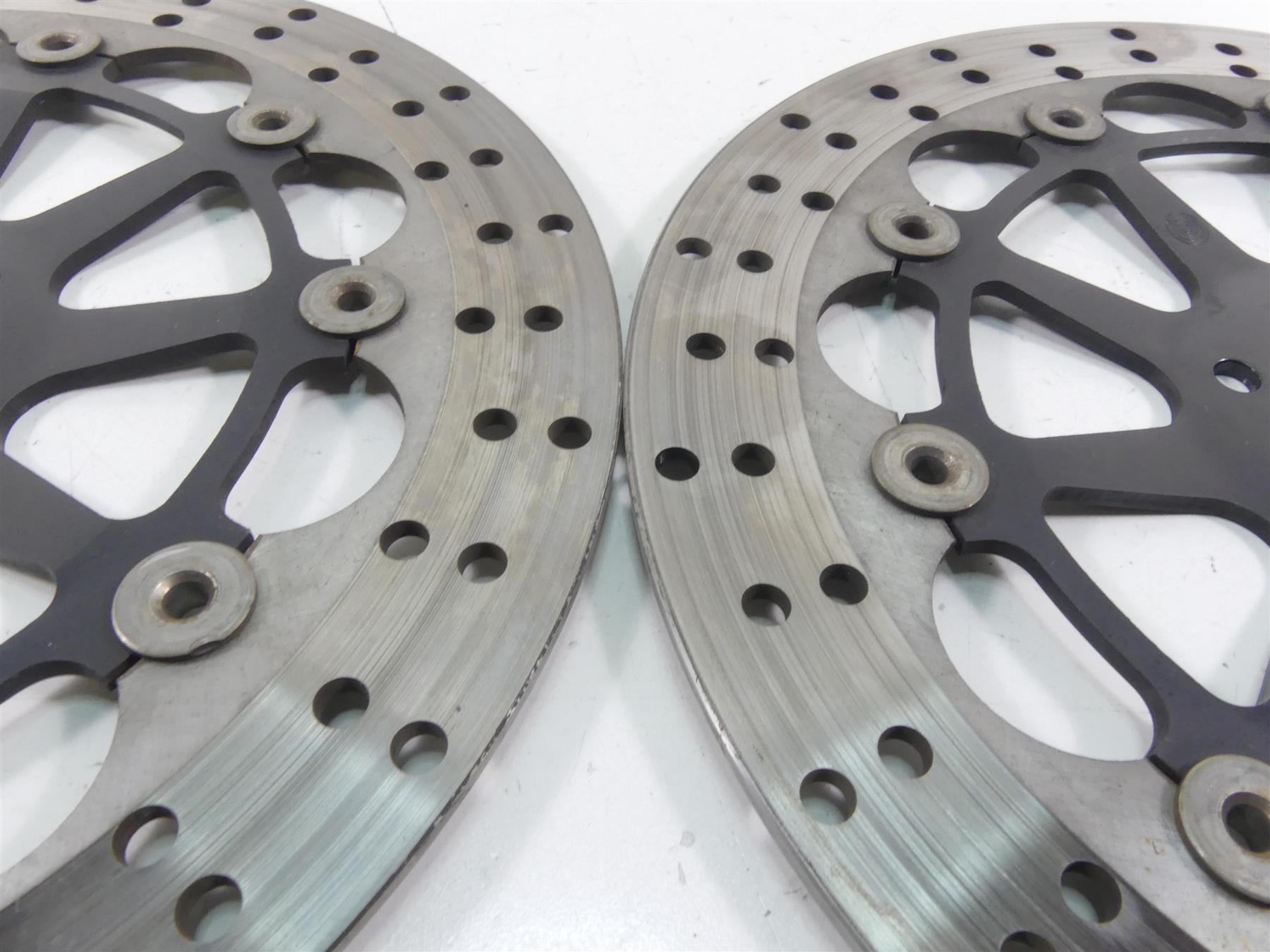2007 Ducati Sport Classic GT1000 Front Brake Rotor Disc Set 49240291A {{ shop.shopifyCountryName }} - Mototech271
