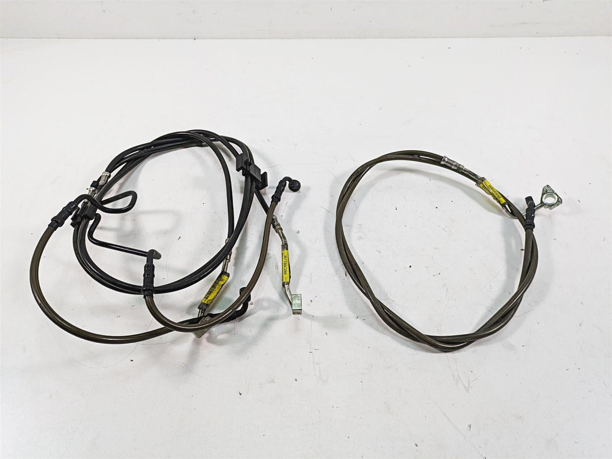 2018 Harley Touring FLHXSE CVO Street Glide Front Abs Brake Line Set 41899575 {{ shop.shopifyCountryName }} - Mototech271