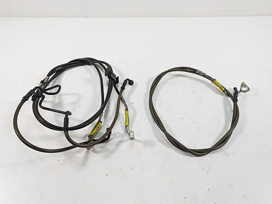 2018 Harley Touring FLHXSE CVO Street Glide Front Abs Brake Line Set 41899575 {{ shop.shopifyCountryName }} - Mototech271