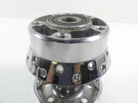 2004 Harley FXDWGI Dyna Wide Glide Front Chrome Spoke Wheel Hub 43671-05A {{ shop.shopifyCountryName }} - Mototech271