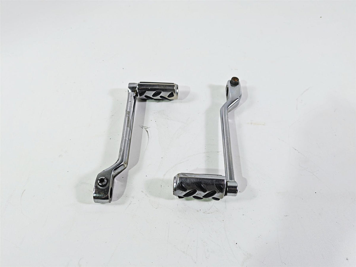 2005 Harley Touring FLHRI Road King Chrome Shifter Lever Pedal Pegs {{ shop.shopifyCountryName }} - Mototech271