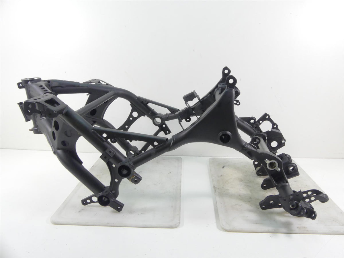 2017 Yamaha XT1200Z Super Tenere Main Frame Chassis - Bent With Oklahoma Salvage Title 23P-21110-00-00 {{ shop.shopifyCountryName }} - Mototech271