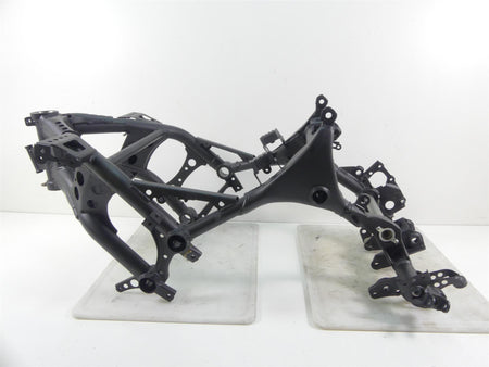 2017 Yamaha XT1200Z Super Tenere Main Frame Chassis - Bent With Oklahoma Salvage Title 23P-21110-00-00 {{ shop.shopifyCountryName }} - Mototech271