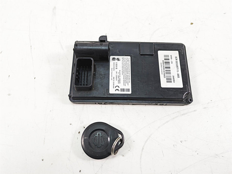 2014 Harley Touring FLHTK Electra Glide Bcm Security X-Axis & Fob 69994-12A {{ shop.shopifyCountryName }} - Mototech271