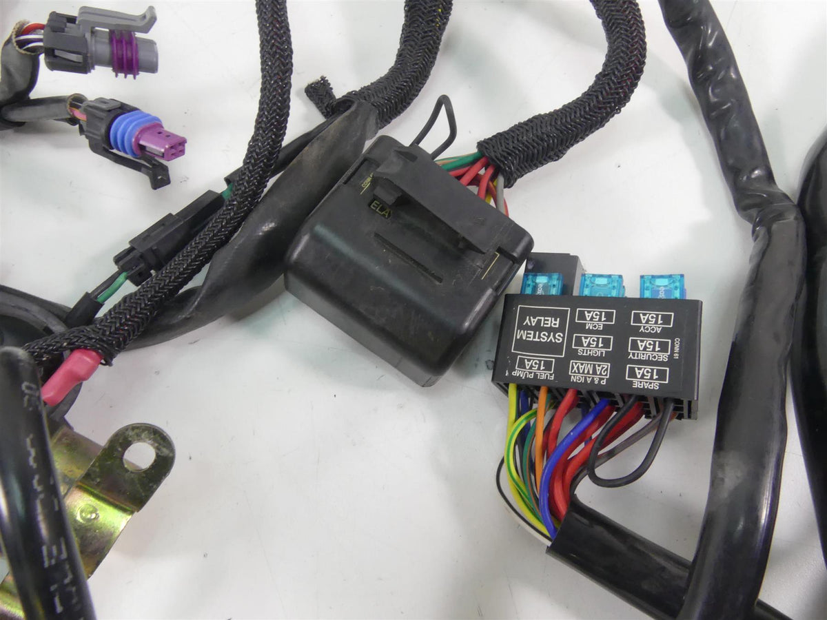 2011 Harley VRSCF Muscle Rod Main Wiring Harness Non Abs Set - No Cuts 70125-08A {{ shop.shopifyCountryName }} - Mototech271