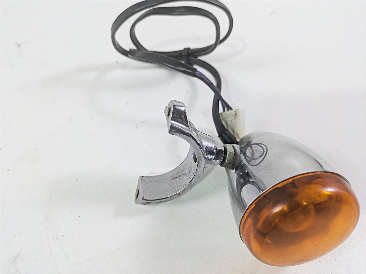 2008 Harley FXDL Dyna Low Rider 105TH Left Front Blinker Turn Signal 68972-00 {{ shop.shopifyCountryName }} - Mototech271