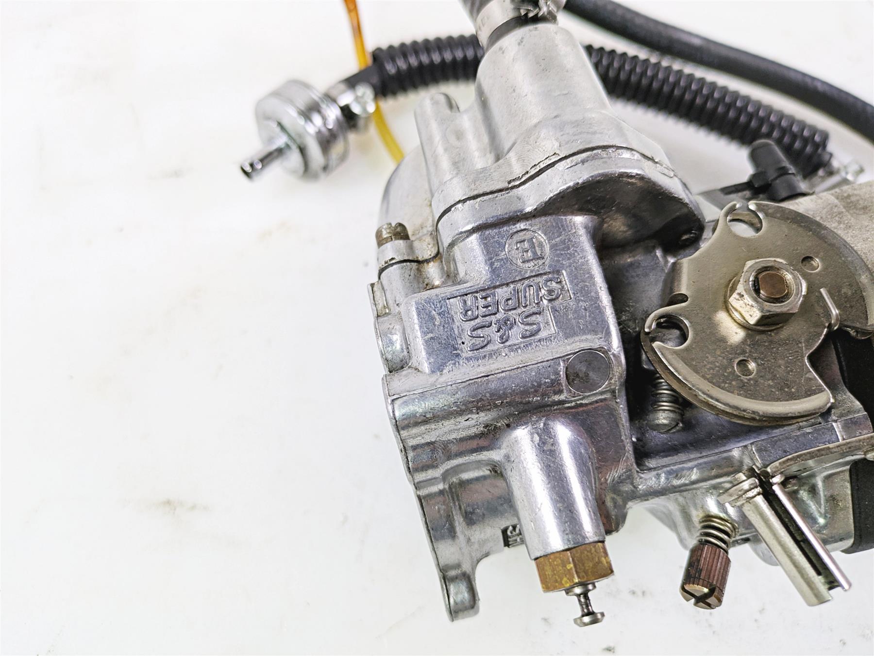 2002 Indian Spirit Deluxe S&S Super E Shorty Carb Carburetor & Intake 03-300 {{ shop.shopifyCountryName }} - Mototech271