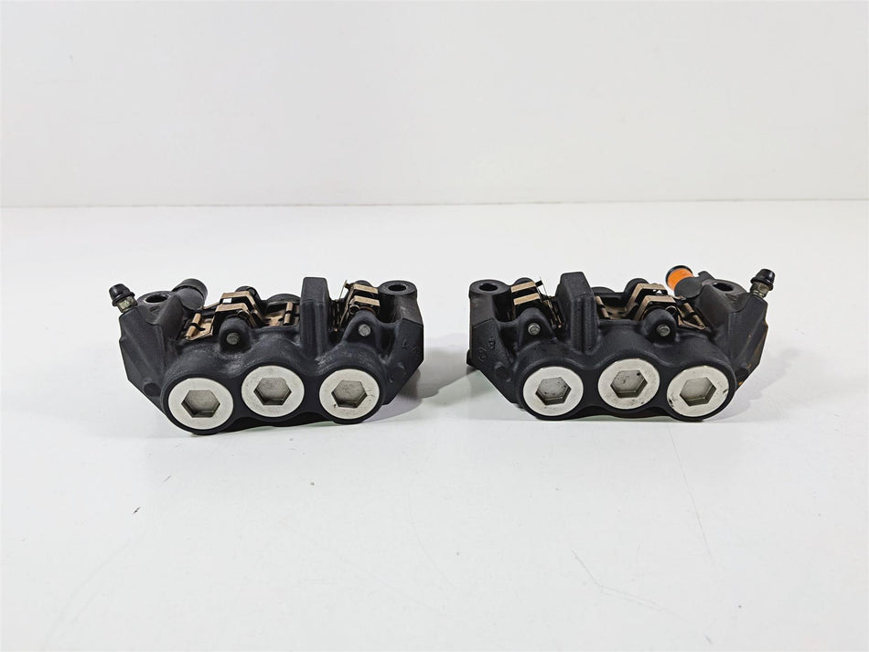 2009 Yamaha VMX17 V-Max 1700 Front Brake Caliper Set 128mm 4C8-2580T-10-00-Mototech271