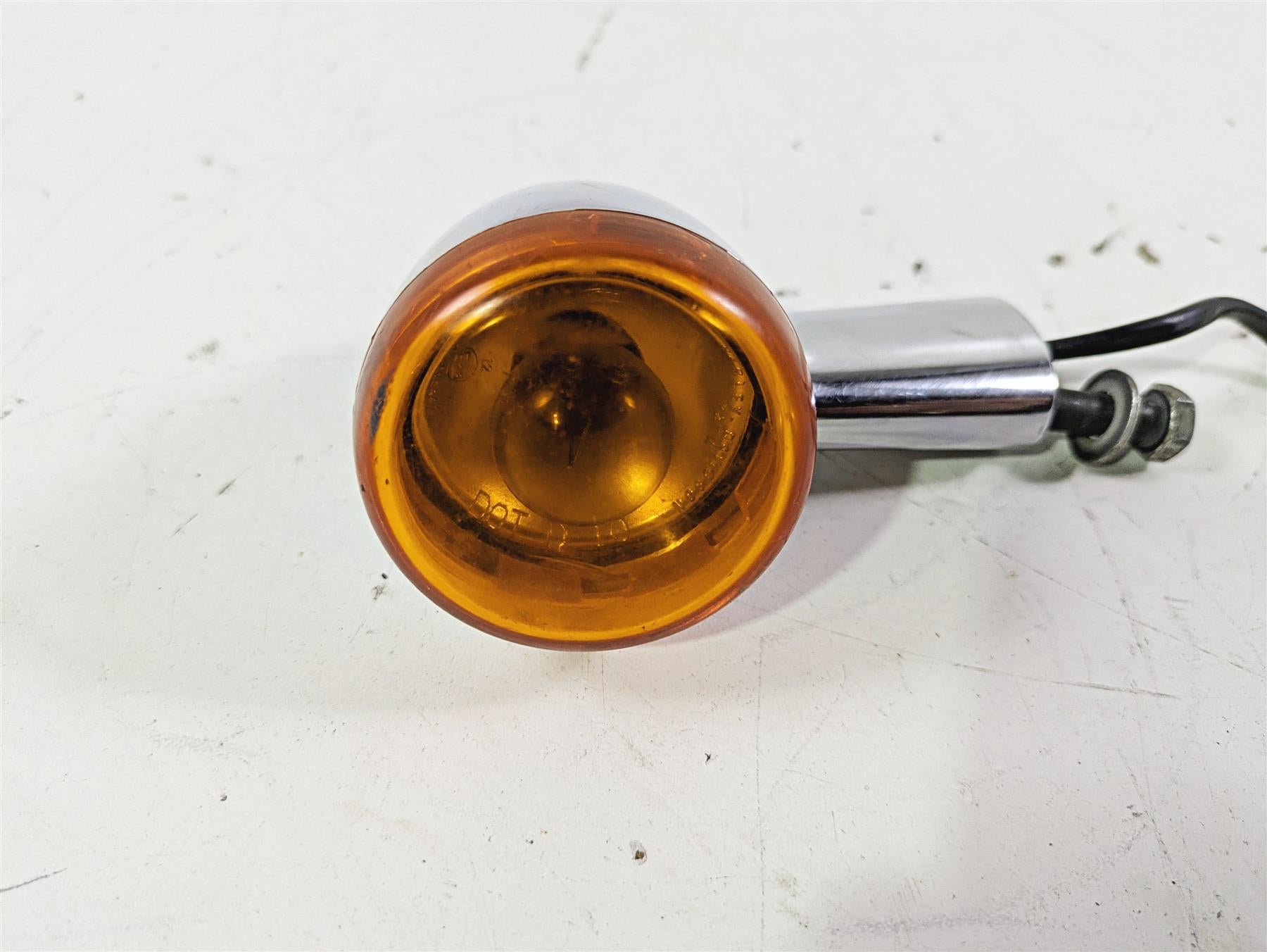 2011 Harley FXDC Dyna Super Glide Left Rear Blinker Turn Signal Set 68977-00 {{ shop.shopifyCountryName }} - Mototech271