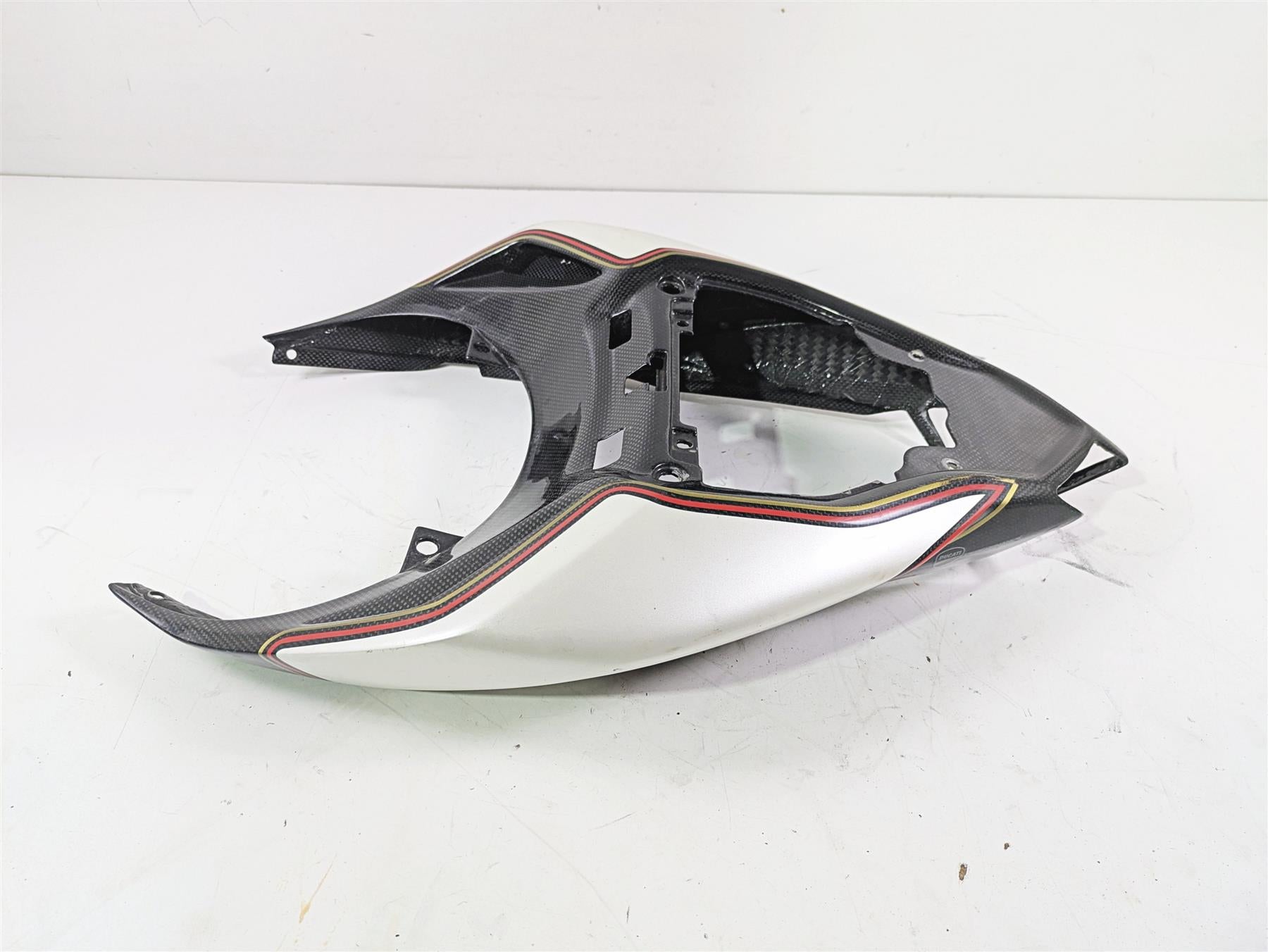 2012 Ducati Streetfighter 848 Carbon Fiber Tail Fairing Cover Cowl 969A07009B {{ shop.shopifyCountryName }} - Mototech271