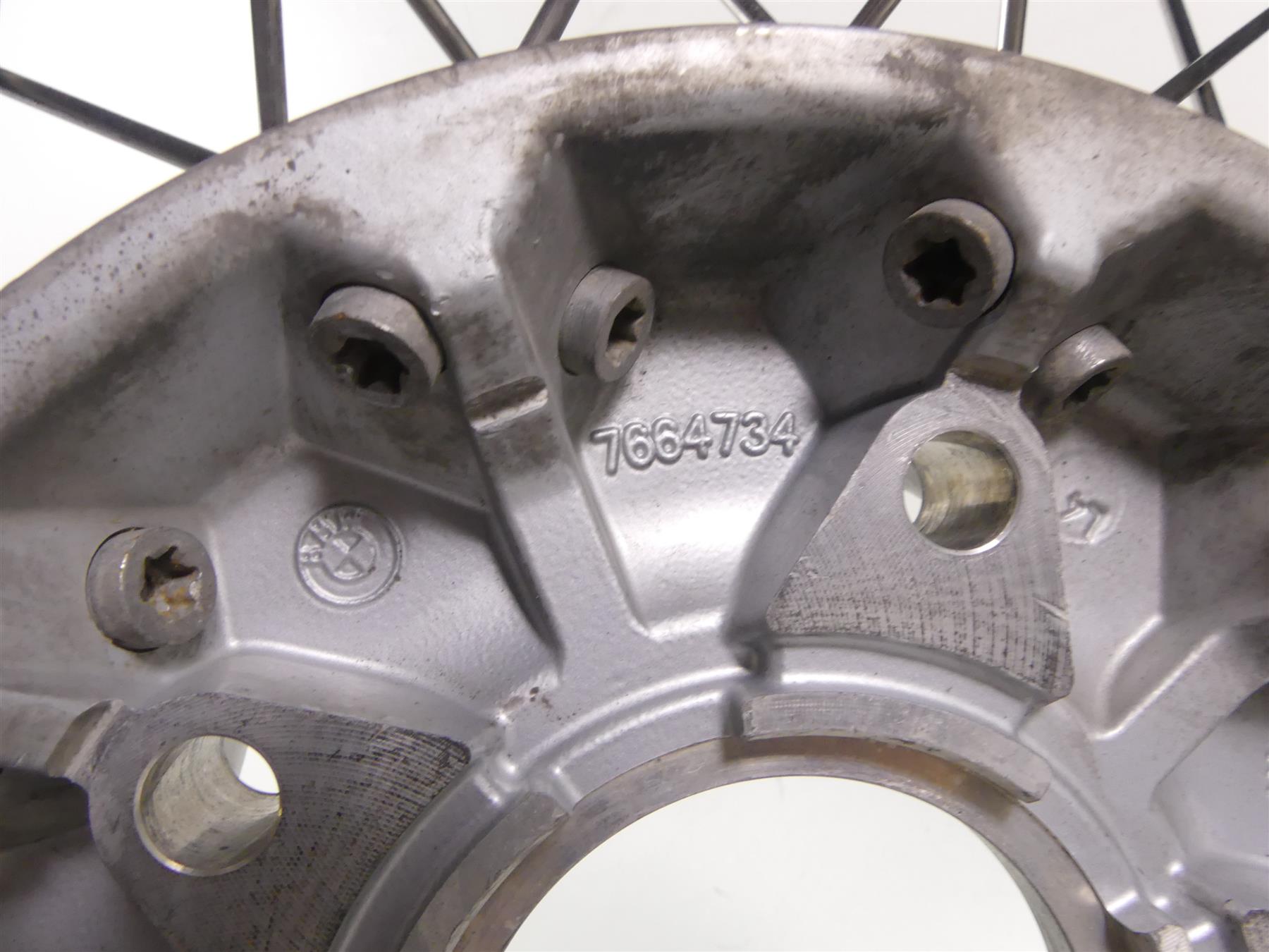 2013 BMW R1200GS K255 Adventure Straight Rear 17x4 Wheel Rim 36318553004 {{ shop.shopifyCountryName }} - Mototech271