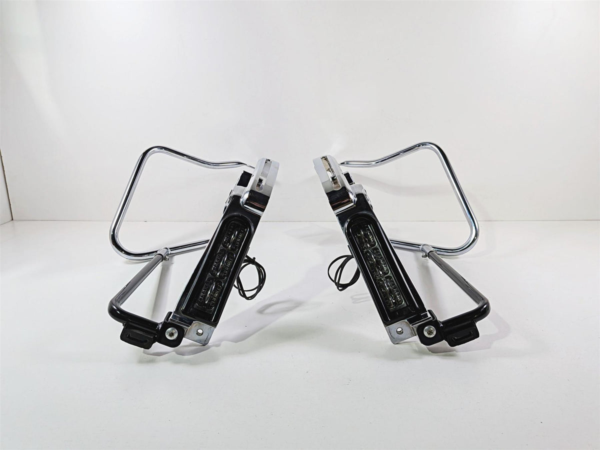 2014 Harley Touring FLHTK Electra Glide Saddlebag Support Holder Set 90200501-Mototech271