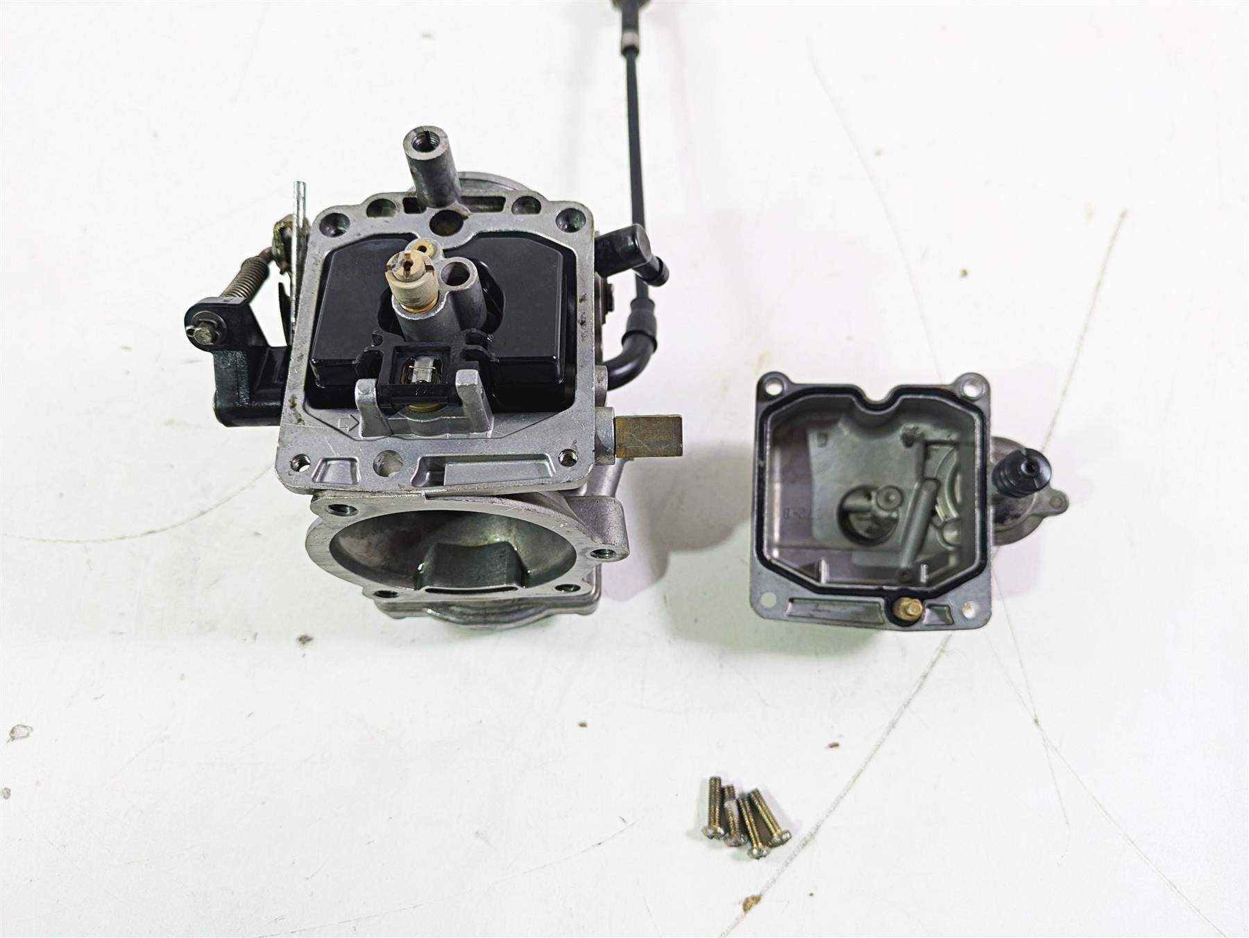 2004 Harley Softail FLSTF Fat Boy Carburetor Carb 40mm - Tested - Read 27414-99C {{ shop.shopifyCountryName }} - Mototech271