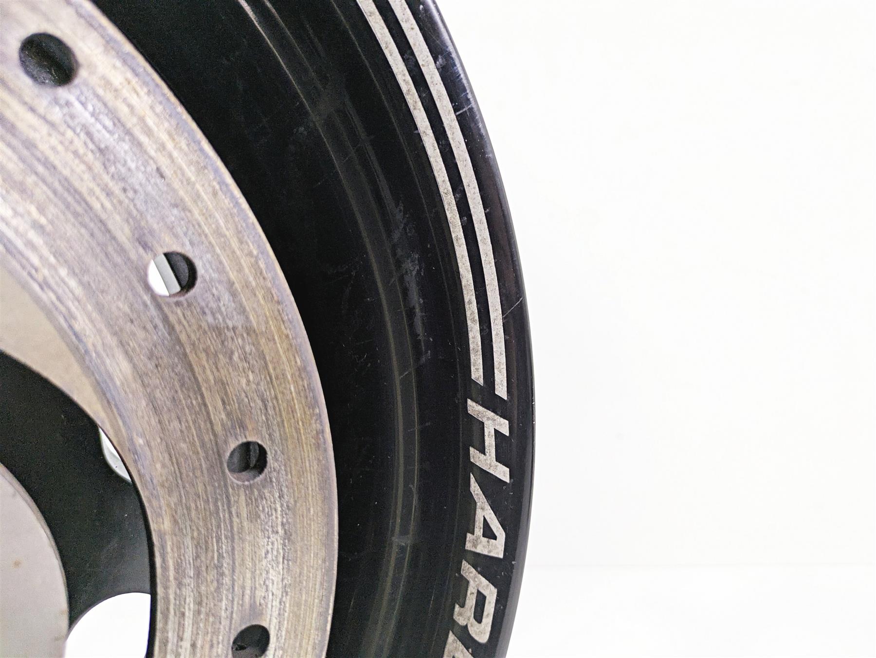 2015 Harley FXDF Dyna Fat Bob Rear Wheel Rim Straight 16x5 Black 40900261 {{ shop.shopifyCountryName }} - Mototech271