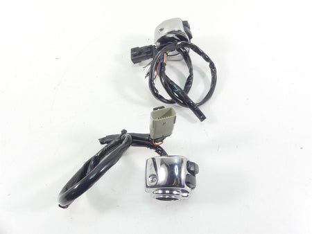 2009 Harley FLHTCU SE4 CVO E-Glide Left Right Chrome Control Switch Set 56866-06 {{ shop.shopifyCountryName }} - Mototech271