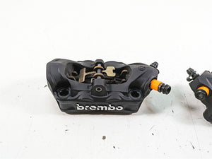 04-05 Kawasaki Ninja ZX10R front left brake caliper gold 43080-0017-483