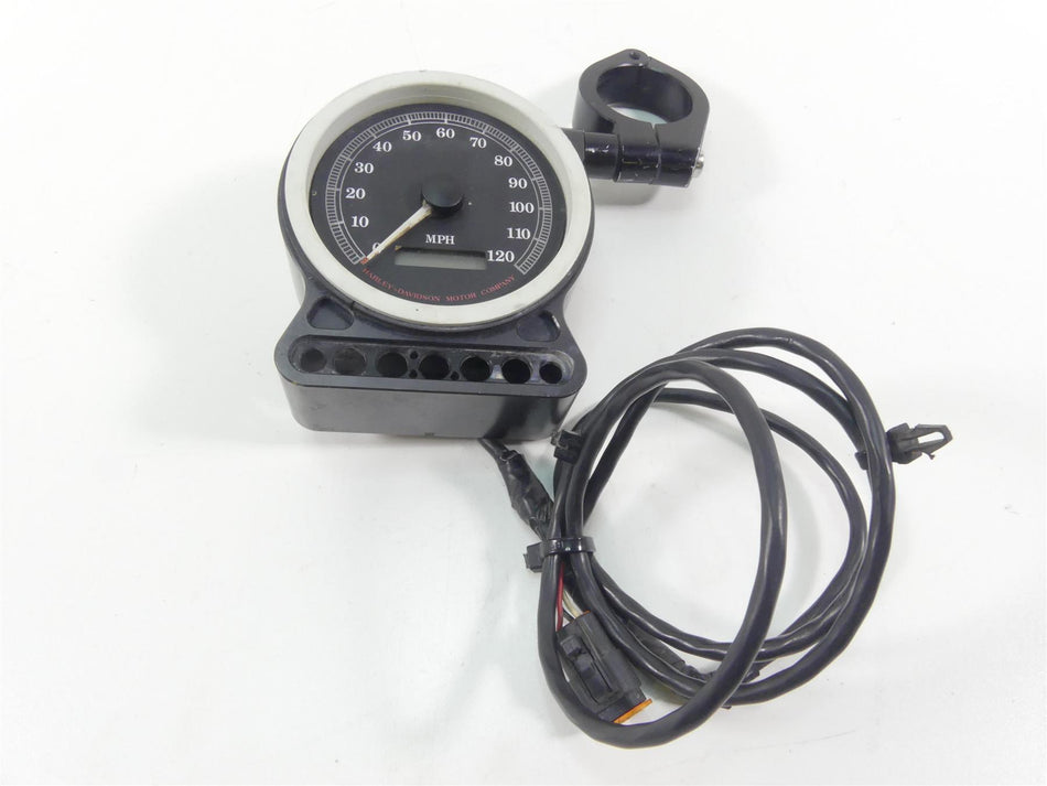 1999 Harley Dyna FXDS Convertible Speedometer Gauge Instrument - 19K 67025-99A {{ shop.shopifyCountryName }} - Mototech271
