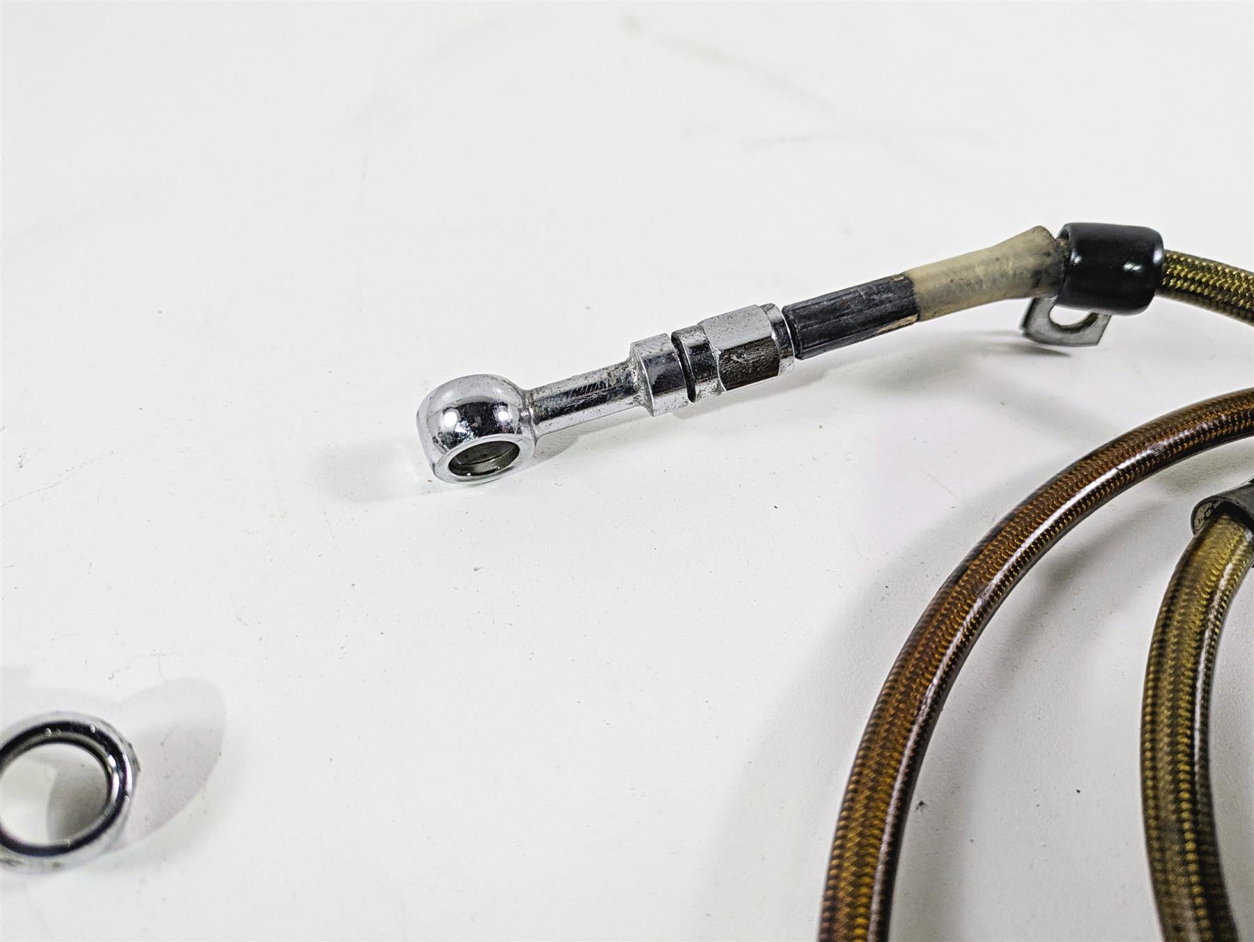 2002 Big Dog Pitbull Front Rear Brake Line Hose Tube Set 1234567 {{ shop.shopifyCountryName }} - Mototech271
