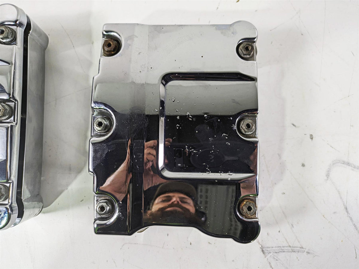 2003 Harley Dyna FXDL Low Rider 100TH Rocker Box Valve Cover Set 17571-99 {{ shop.shopifyCountryName }} - Mototech271