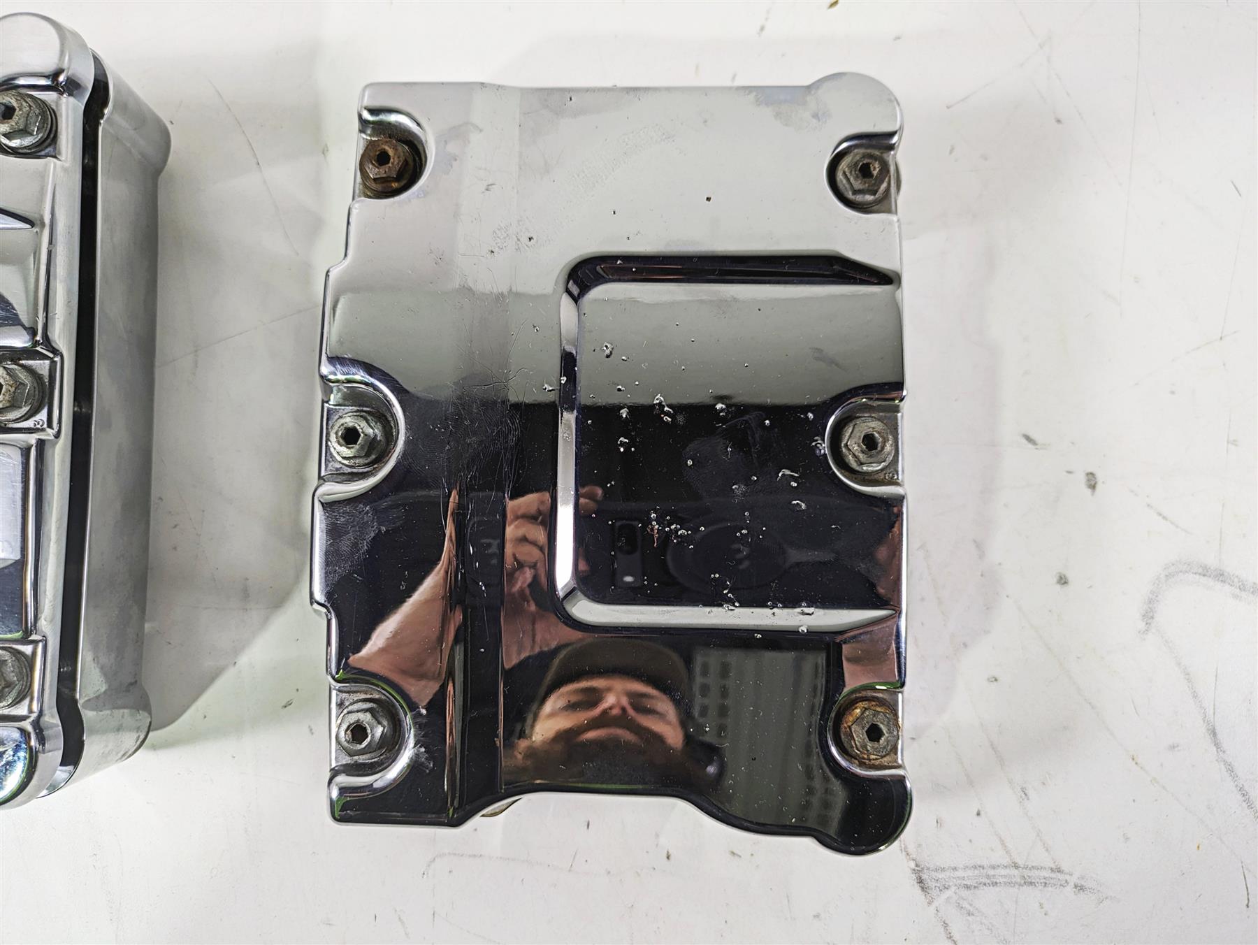 2003 Harley Dyna FXDL Low Rider 100TH Rocker Box Valve Cover Set 17571-99 {{ shop.shopifyCountryName }} - Mototech271