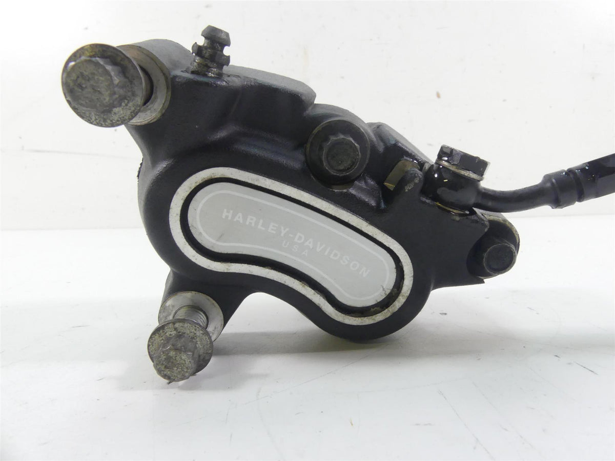 2011 Harley FXDWG Dyna Wide Glide Front Brake Caliper + Line 44046-08 {{ shop.shopifyCountryName }} - Mototech271