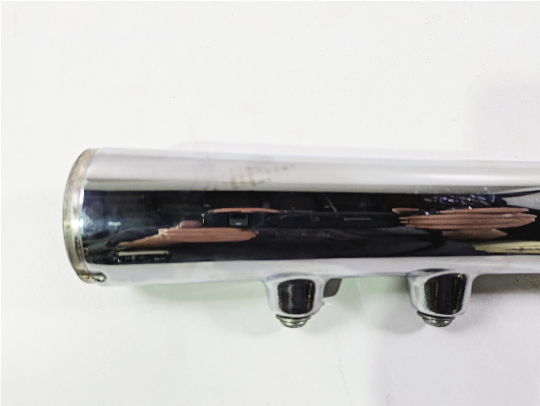 2004 Harley Softail FXSTDI Deuce Right Lower Chrome Fork Tube Slider 46068-00 {{ shop.shopifyCountryName }} - Mototech271