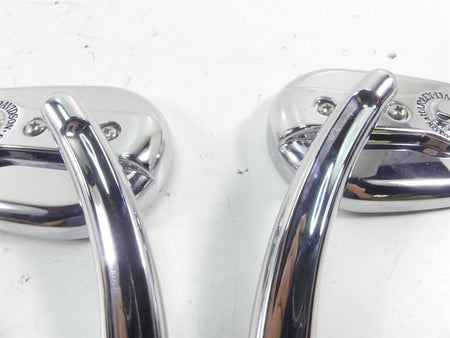 2012 Harley Touring FLHTK Electra Glide Willie G Skull Teardrop Mirrors 91315-04 {{ shop.shopifyCountryName }} - Mototech271