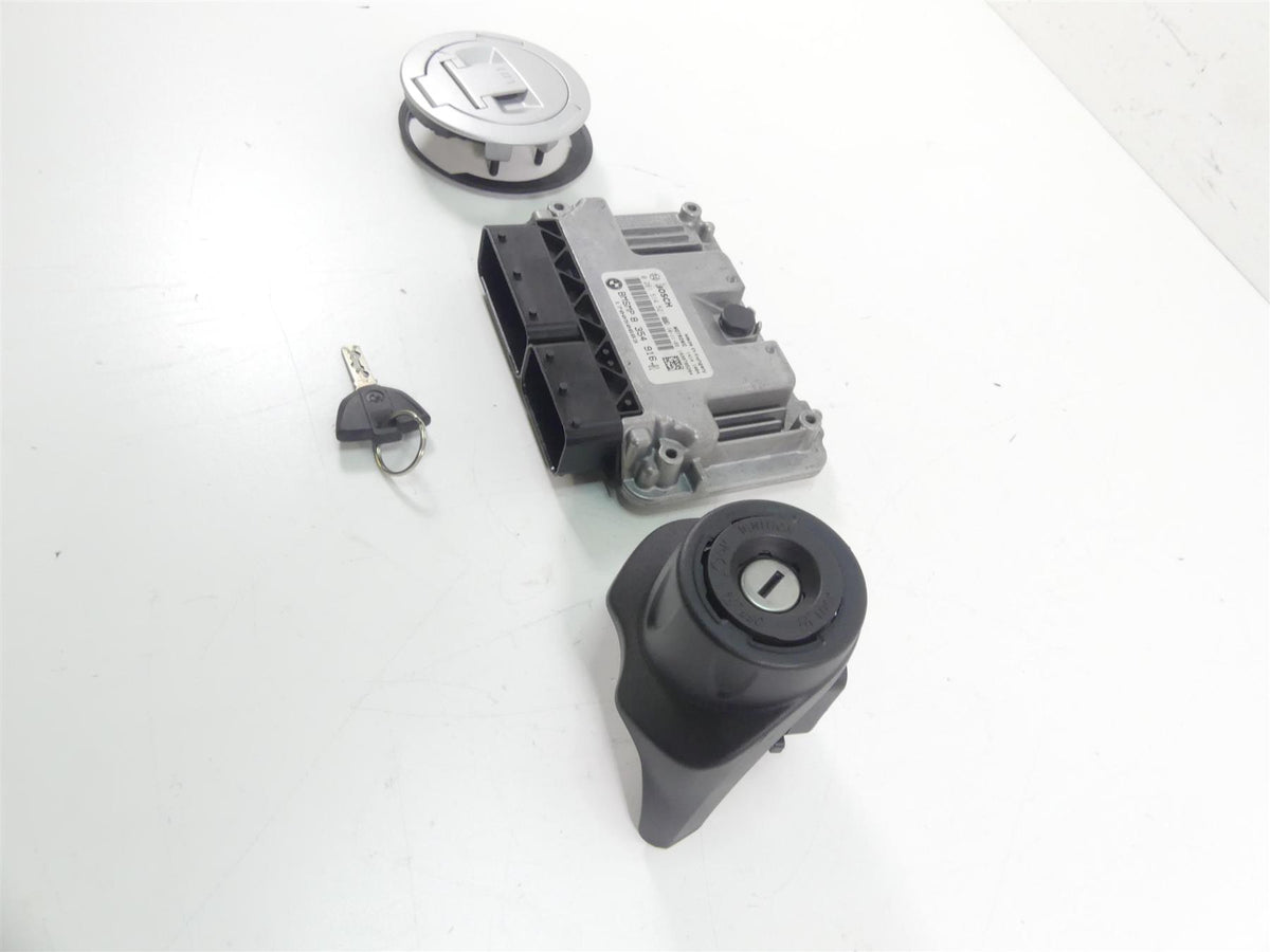 2017 BMW RnineT Racer K32 Cdi Ecu Ecm Ignition Switch Key Tank Cap Set 8354916 {{ shop.shopifyCountryName }} - Mototech271