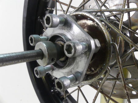 2001 Indian Centennial Scout Rear 3x16 Wheel Rim & Brake Disc -Read 21-113 {{ shop.shopifyCountryName }} - Mototech271