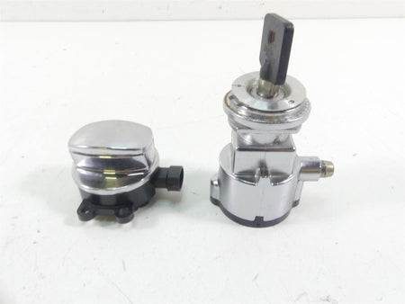 2015 Harley FXDF Dyna Fat Bob Ignition Switch Steering Lock Key Set 71430-12 {{ shop.shopifyCountryName }} - Mototech271