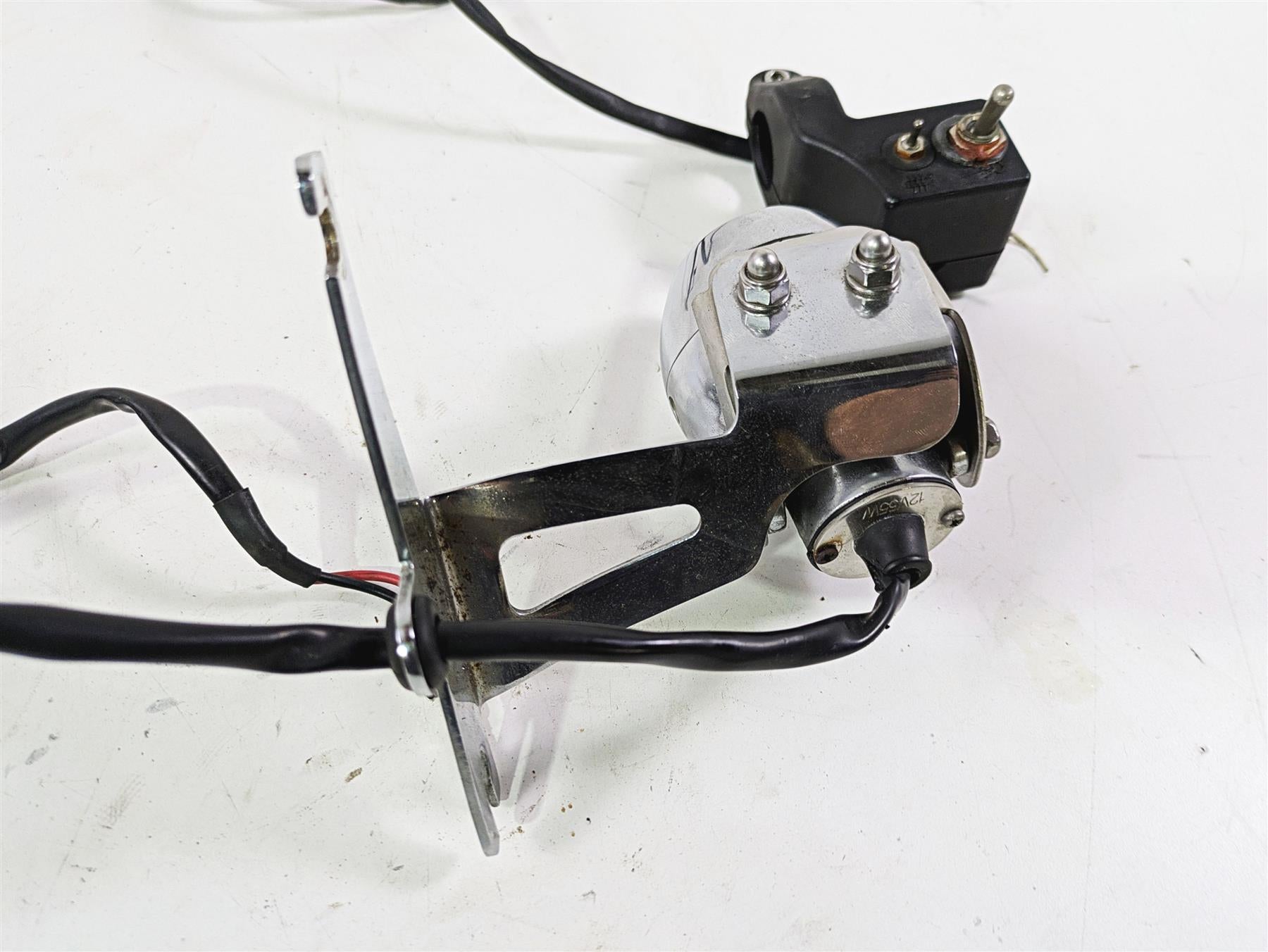 2006 Triumph Rocket 3 Oem Fog Lights Spot Light + Mounts & Switch -Read A9738110 {{ shop.shopifyCountryName }} - Mototech271