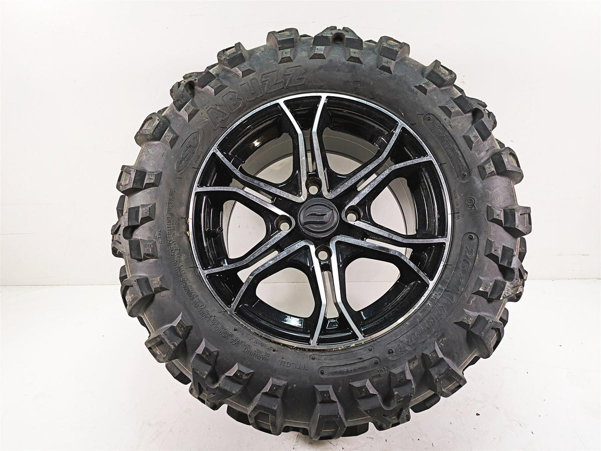 2021 CFMoto Zforce 500 Trail Left Rear Wheel Abuzz CST 26x11-14 Tire 9SW0-110100 {{ shop.shopifyCountryName }} - Mototech271