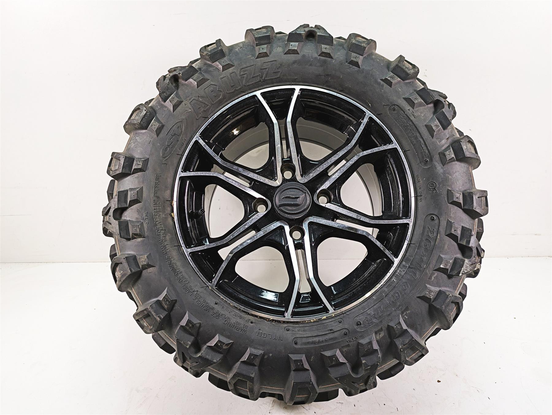 2021 CFMoto Zforce 500 Trail Left Rear Wheel Abuzz CST 26x11-14 Tire 9SW0-110100 {{ shop.shopifyCountryName }} - Mototech271