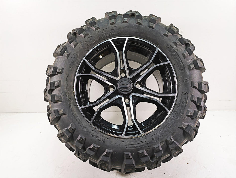 2021 CFMoto Zforce 500 Trail Left Rear Wheel Abuzz CST 26x11-14 Tire 9SW0-110100 {{ shop.shopifyCountryName }} - Mototech271