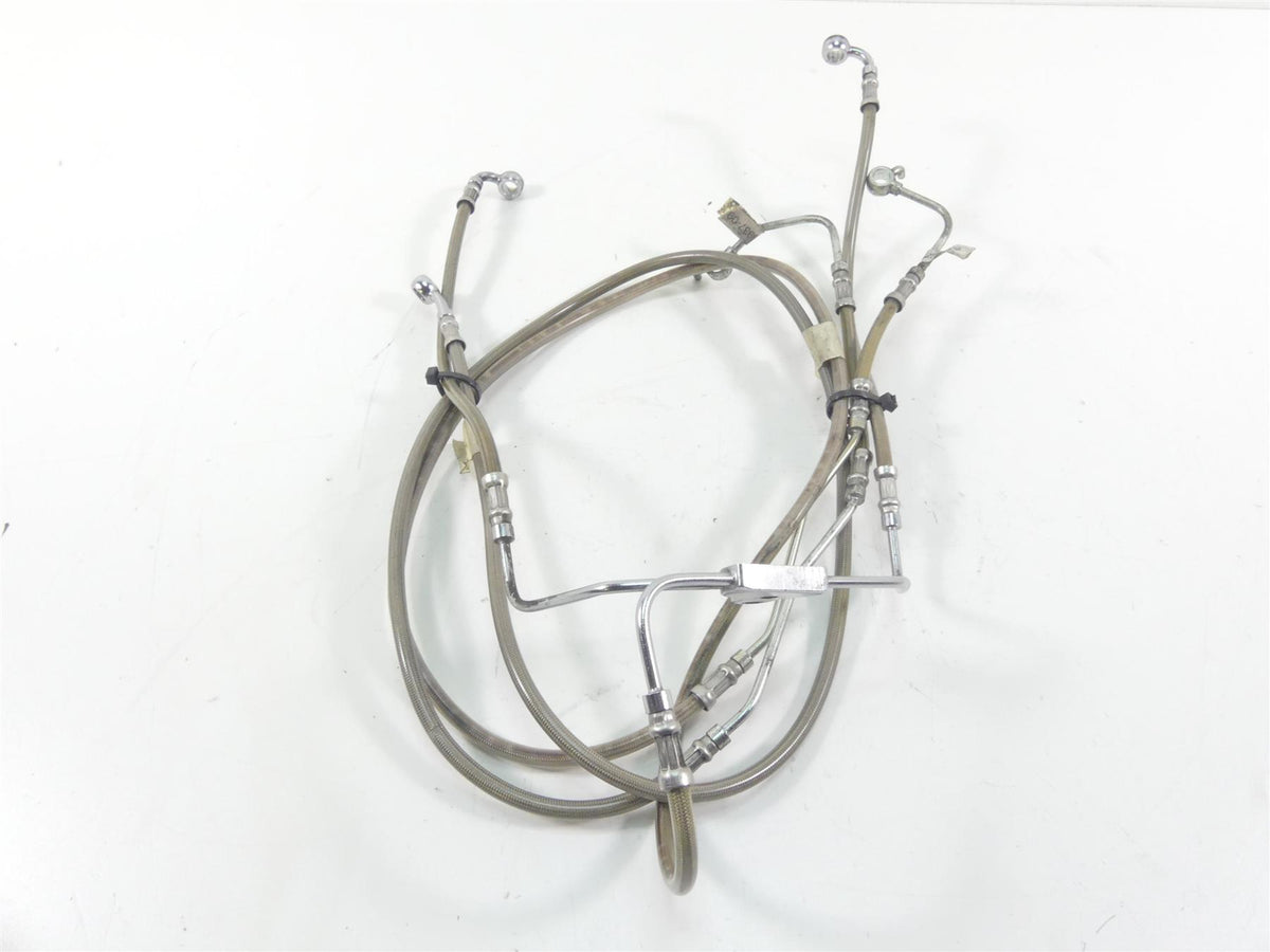 2009 Harley FLHTCU SE4 CVO E-Glide Front Abs Brake Line Set 38937-09 42388-09 {{ shop.shopifyCountryName }} - Mototech271