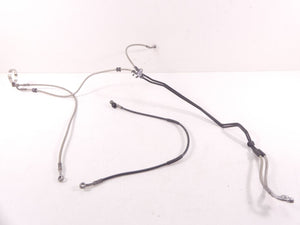 2013 BMW F800GS K72 Front Low Version Abs Brake Line Set 34328537727
