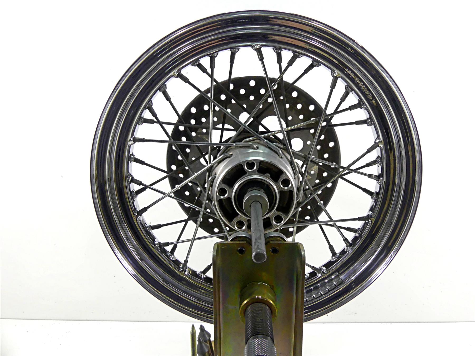 2002 Harley FLSTCI Softail Heritage 16x3 Rear Wheel Rim - Read 43085-97 {{ shop.shopifyCountryName }} - Mototech271